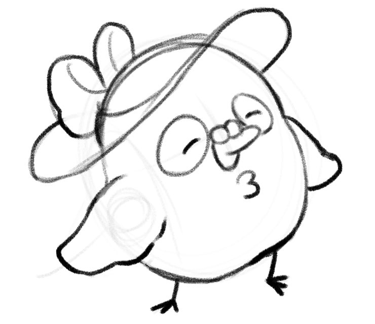 動画用ぽたろう絵、もったいないのであげとく 