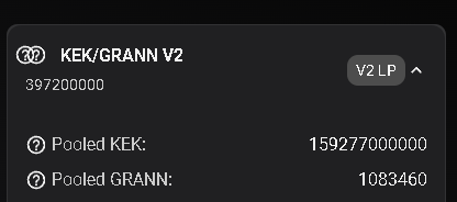 HansieCrypto's tweet photo. I see there is a $KEK and $GRANN LP on PulseX v2

If you like both my coins, they should both go up together because they are both great. 

https://t.co/13ZMB6QCii https://t.co/sKJO3M9cki