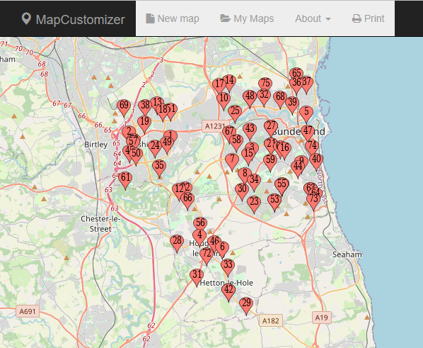ChandlerEDIO's tweet photo. Excel couldn't plot these 75 postcodes on a map.

https://t.co/Csor4hU44f could though!

Well happy with that.

#excel
#maps 
#postcodes https://t.co/OD19UM7U1z