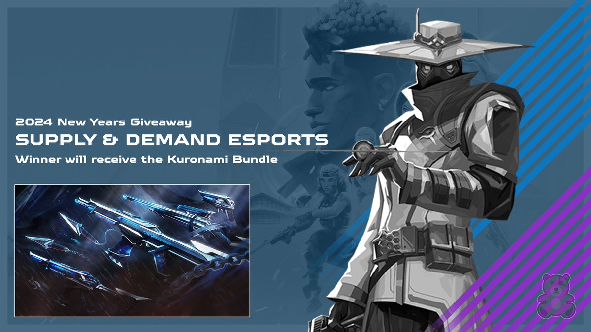 SaD Esports (@sadesportsorg) on Twitter photo We are giving away a full Kuronami Bundle to celebrate the new year, one winner will be picked January 18th.
Enter To Win:
- Retweet and Like this post
- Follow <a href="/SadEsportsOrg/">SaD Esports</a>, <a href="/zoestol/">Zoestol</a>, <a href="/Dogo_VN/">Dogo</a>
and <a href="/MichaelScarn60/">scarn</a>
#VALORANT I <a href="/valesports_na/">Riot Games Placeholder</a> We are giving away a full Kuronami Bundle to celebrate the new year, one winner will be picked January 18th.
Enter To Win:
- Retweet and Like this post
- Follow <a href="/SadEsportsOrg/">SaD Esports</a>, <a href="/zoestol/">Zoestol</a>, <a href="/Dogo_VN/">Dogo</a>
and <a href="/MichaelScarn60/">scarn</a>
#VALORANT I <a href="/valesports_na/">Riot Games Placeholder</a>