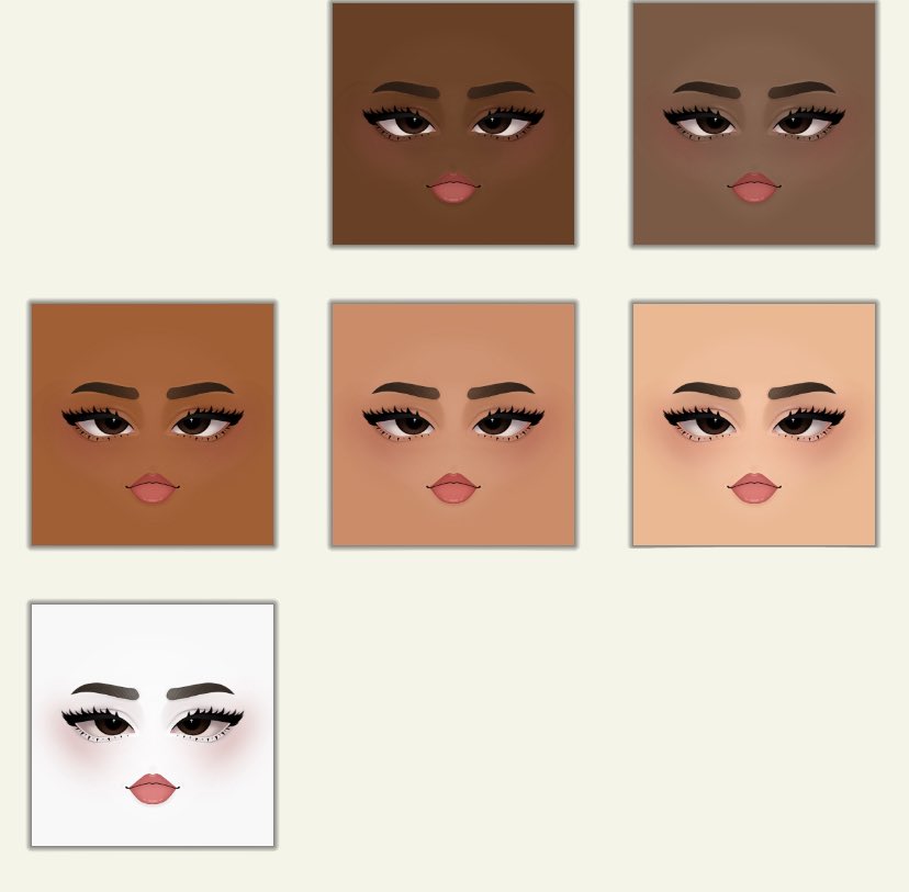 Gonna try to get this face uploaded soon (uploader will hopefully open them up within 3 days)

Gonna try to work on some blue eyes faces cause this’ll be my 3rd brown eye faces in a row