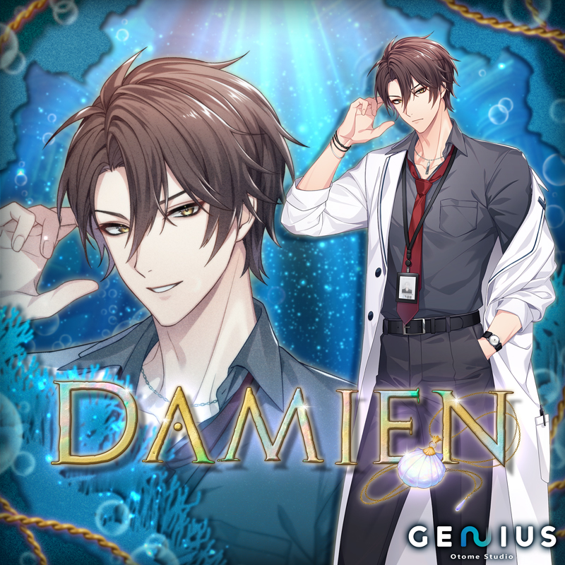 Today's Ikemen is Damien from Heart of Atlantis!