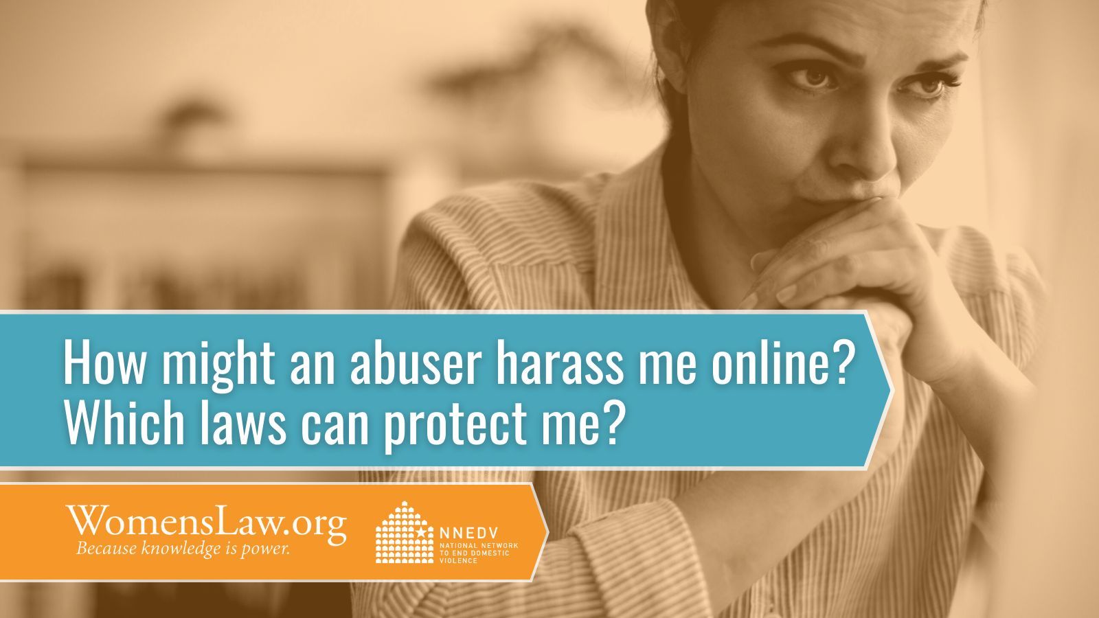 WomensLaw.org on X: There are many ways that an abuser might choose to  misuse tech in order to harass and stalk, and laws can help protect  victims. Nobody deserves to experience stalking,