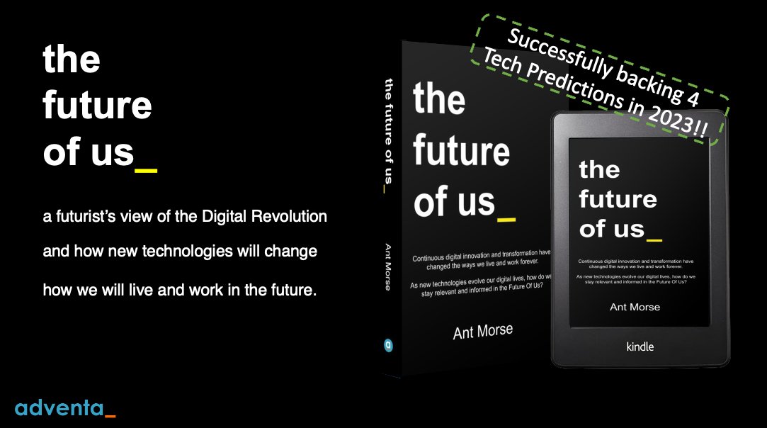 With 4 predictions successfully backed in 2023, what's next in 2024,  Seat belts on people, it's going to be a fast one and how many more predictions might come to fruition over the year ahead🤔 I back 1 that will change the game forever, in the future of us... Digital Assistants