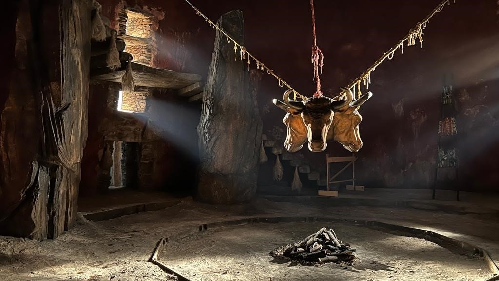 Throughout 2022 and 2023 we made numerous props for <a href="/TheWinterKingTV/">The Winter King</a> which recently premiered on <a href="/ITVX/">ITVX</a> . Along with an arsenal of soft prop swords we also built this Ceremonial Centrepiece in the form of three Bulls heads. #wearemakers #filmprops #sculpting #metalfabrication