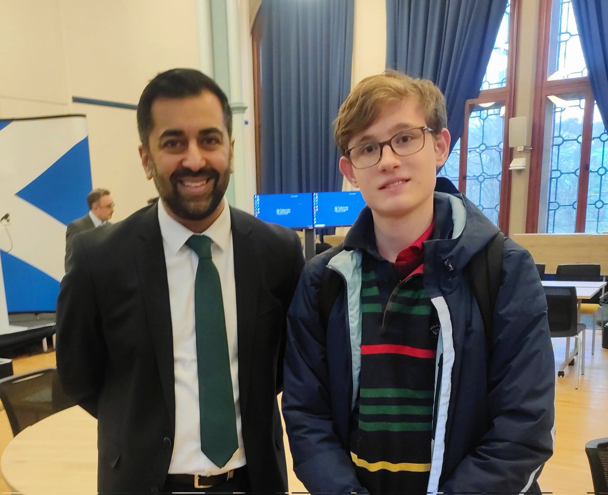 leno__jeno's tweet photo. It's been a privilege attending @HumzaYousaf's excellent speech on Scotland'seconomic potential. Keep it going! https://t.co/jbO8Te0DZ0