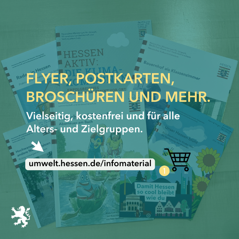 UmweltHessen's tweet photo. Broschüren, Flyer, Postkarten und mehr gibt es auf https://t.co/Qx90QrxPk8 unter #Infomaterial zum Downloaden oder kostenlos zuschicken lassen. Stöbern lohnt sich!