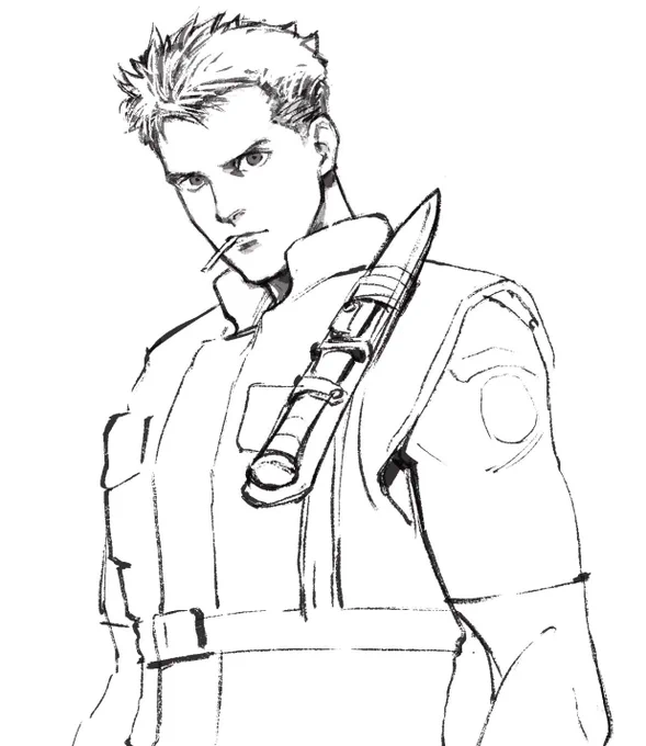 #1日1ラクガキ
先日のクリスが納得出来なかったのでやり直し 
