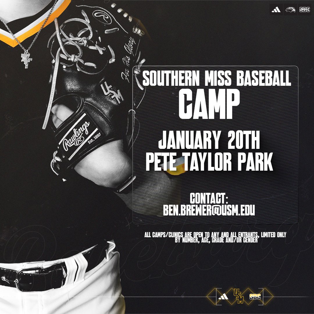 𝗪𝗜𝗡𝗧𝗘𝗥 𝗦𝗛𝗢𝗪𝗖𝗔𝗦𝗘 Sign up today for your spot at our 2024 Winter Showcase Camp on Saturday, Jan. 20. To register, use the link below and contact Ben Brewer (Ben.Brewer@usm.edu) for more information 🔗: smttt.info/BSBCamps #EverythingMatters | #SMTTT