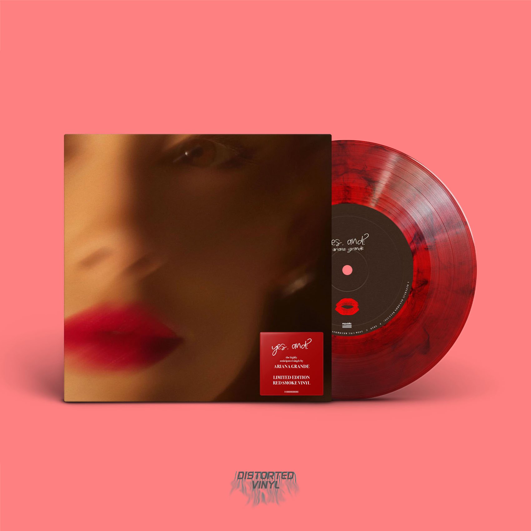 Ariana Grande Charts ☀️ on X: AG7/“yes, and?” vinyl concept: 📷 art by:  @goodnightnbryan  / X