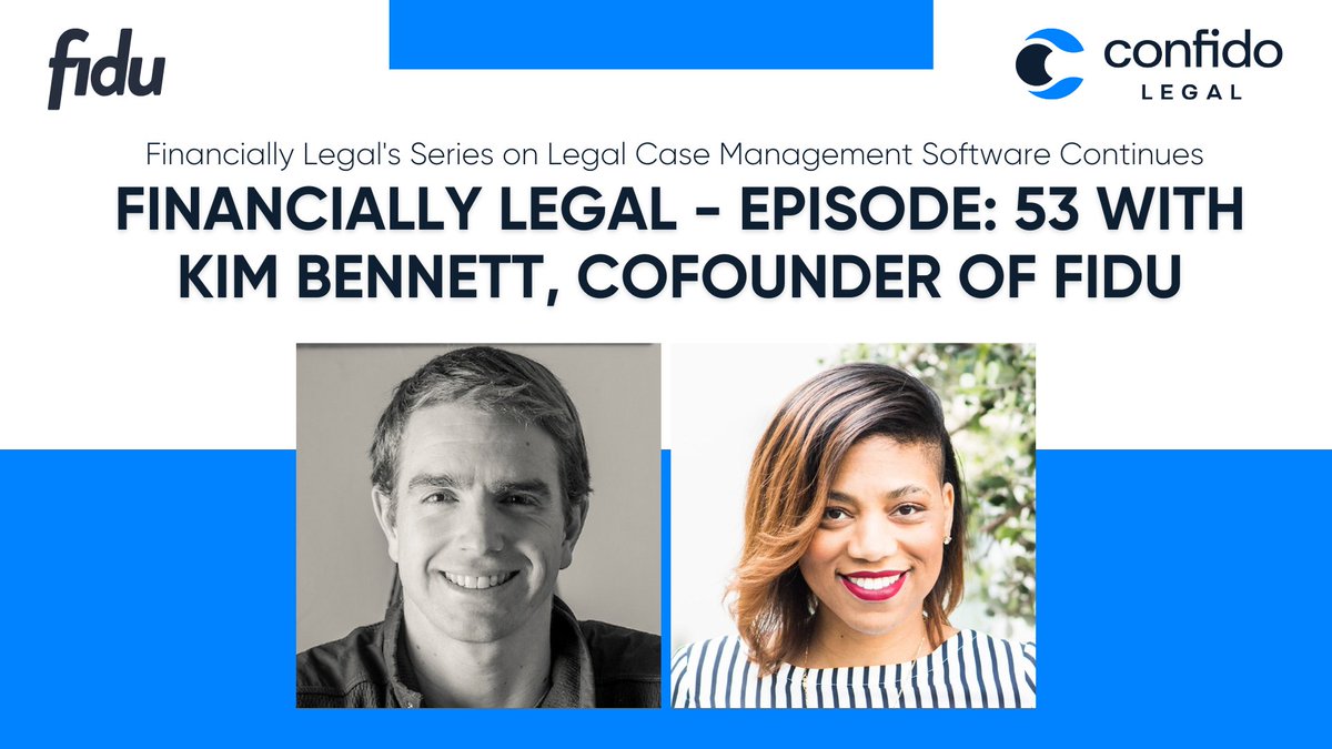 Episode 53 of #FinanciallyLegal features @kbennettlaw, Cofounder of Fidu, discussing the shift from hourly billing to subscription legal services using Fidu. Explore insights on managing client relationships, document automation, AI in Fidu and scaling legal services.