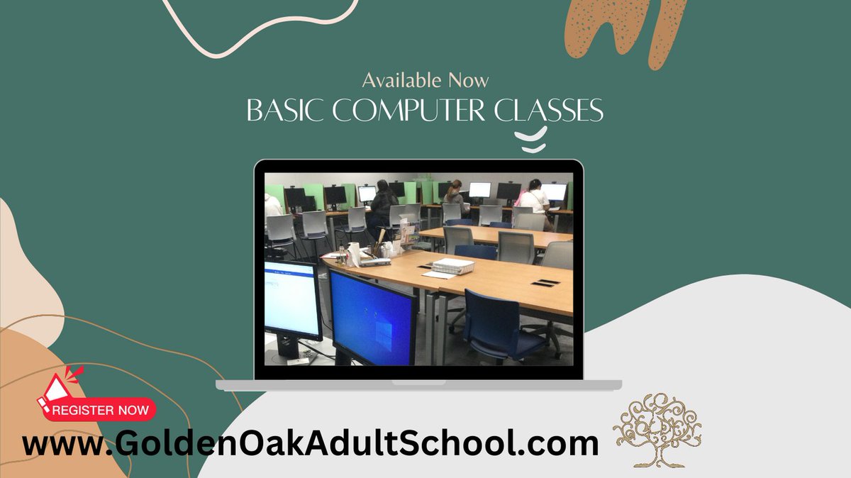 Sign-Up for one of our Basic Computer Classes. Inscríbete para una de nuestras clases de computadoras. 

#GOAS #adulted #adulteducation #computer #technology #computers #learn #basiccomputer #learntech #learntechnology #SCV #SantaClarita #SantaClaritaValley #LosAngeles