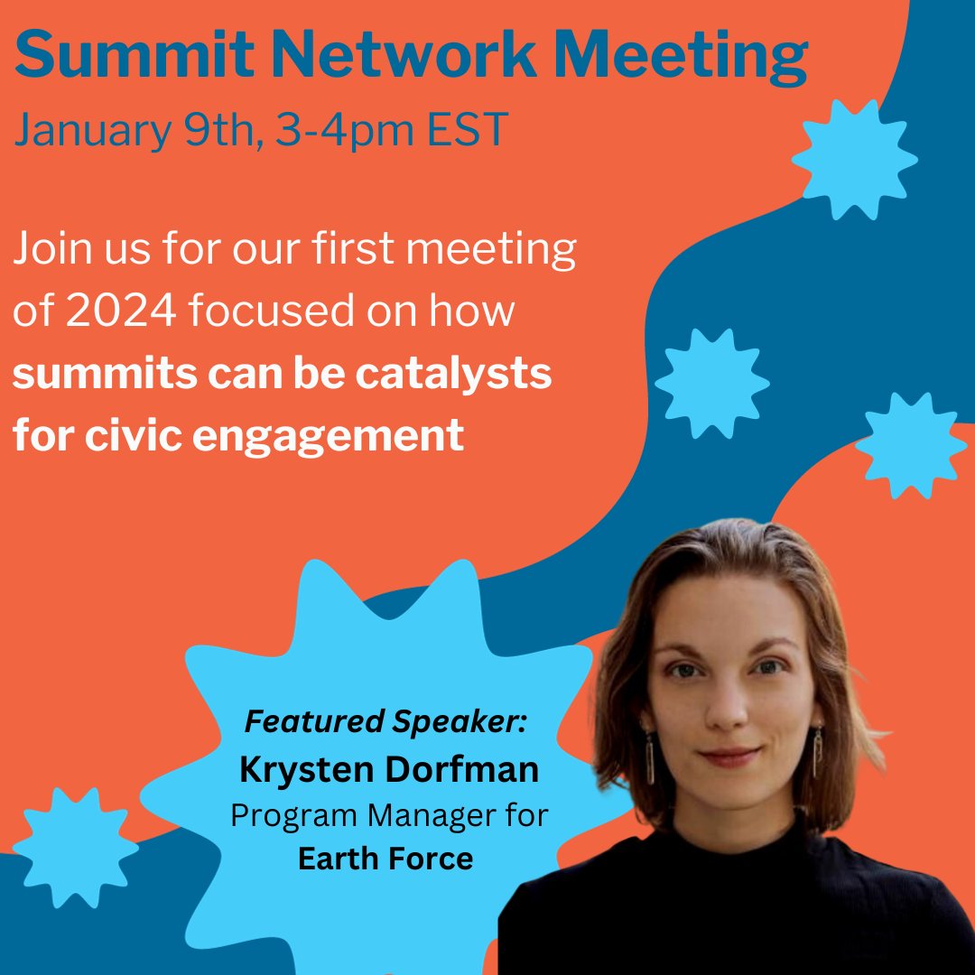 TWCYouthClimate's tweet photo. This month's meeting covers Summits as catalysts for youth civic engagement, resources from The Wild Center about youth government partnerships, and Krysten Dorfman, Program Manager for EarthForce, for resources &amp; options for Climate Action Planning.#civicengagement #youthclimate https://t.co/61mKGNe7WM