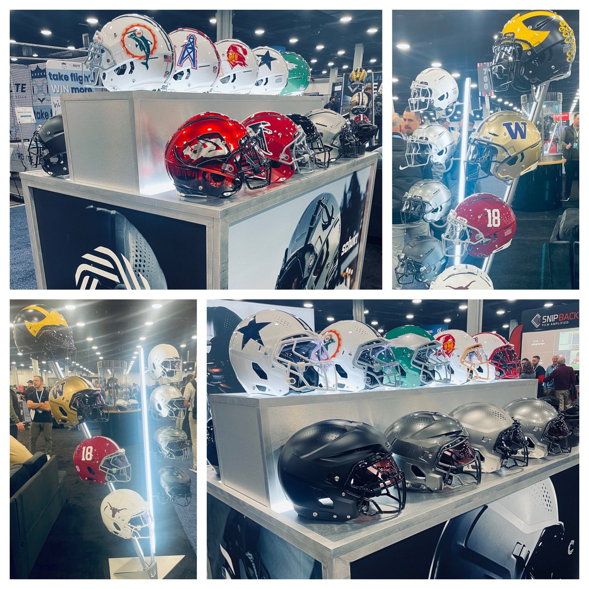 AndrewSternL's tweet image. Be sure to stop by and see us @WeAreAFCA booth 743! #ForeverForward #BuiltForBattle #Certor #VICIS #Schutt