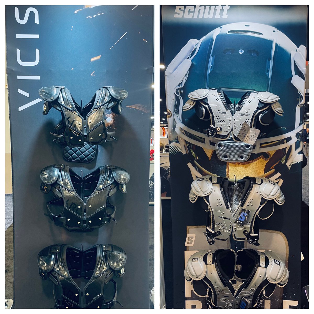 AndrewSternL's tweet image. Be sure to stop by and see us @WeAreAFCA booth 743! #ForeverForward #BuiltForBattle #Certor #VICIS #Schutt