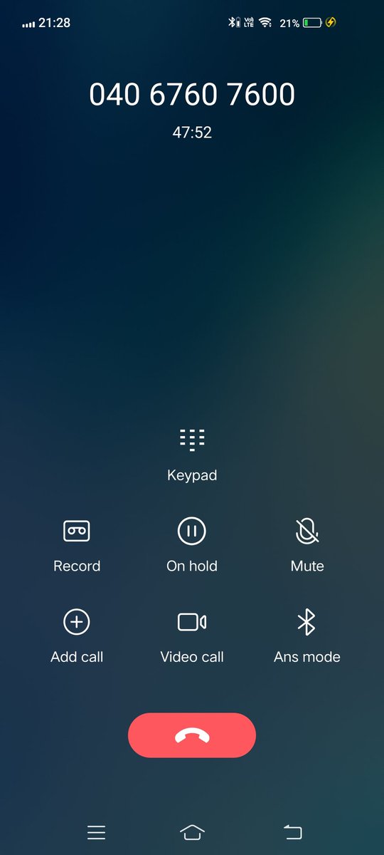 On #Godaddy #customercare call for over 48 minutes now. And the lady is not even responding for over 25 minutes. I can hear the background sound after regular intervals. #Patheticservice