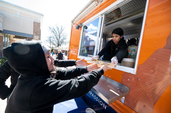 Public input sought on a proposal to give the SevaTruck, which serves food to families in need, use of the Lewinsville Senior Center kitchen. Meetings this week - at the center 1/9, 6 p.m. and virtually,  1/11, 6 p.m. More info: bit.ly/45XGBF1 #foodaccess