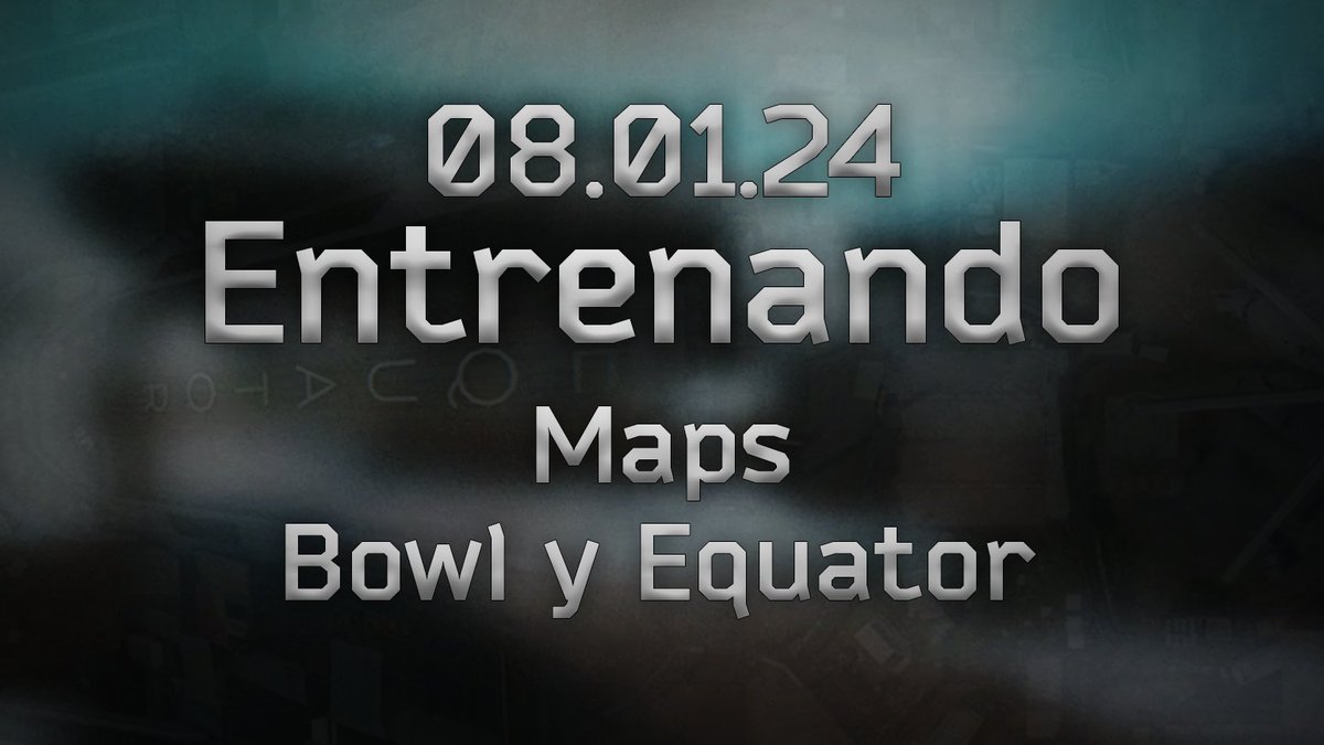 📢Hoy vamos a tener el primer entrenamiento oficial del TEAM y va a ser en Bowl y Equator. 🩸🩸Se aproximan cositas🩸🩸 #EFT @tarkov #arena @tarkovarena #esport