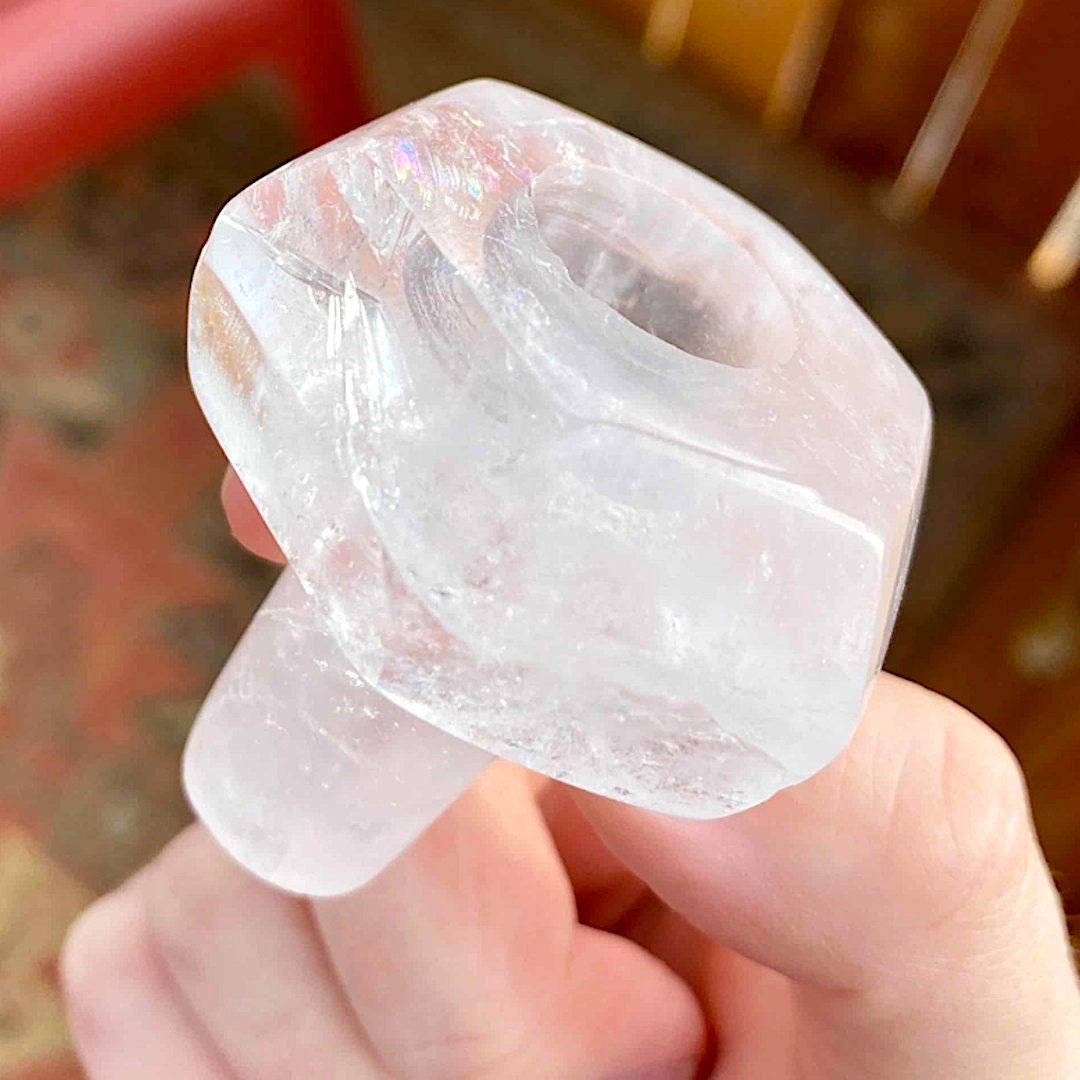 SmokeCargo's tweet photo. Made from Authentic Clear Quartz! Every Blazin Janes piece is a unique work of art, individually hand-crafted by a small collective of local artists in Sedona, Arizona. https://t.co/TjUVrSPTzI