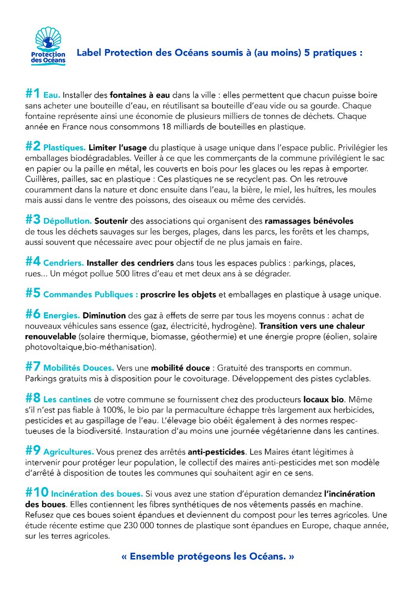Protection des Océans tweet media