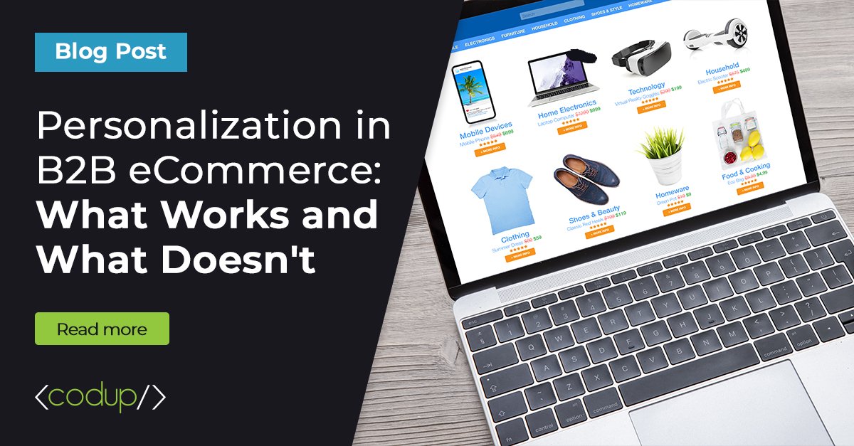Read our latest blog on personalizing B2B eCommerce. Discover how segmentation and Generative AI enhance content and customer experience. For expert insights from <a href="/JHeinContent/">Jason Hein</a> at <a href="/bloomreach_tm/">Bloomreach</a> #B2BEcommerce

Check it out: codup.co/blog/personali…