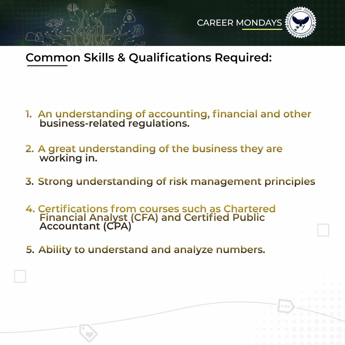 UDSM Finance Association tweet media