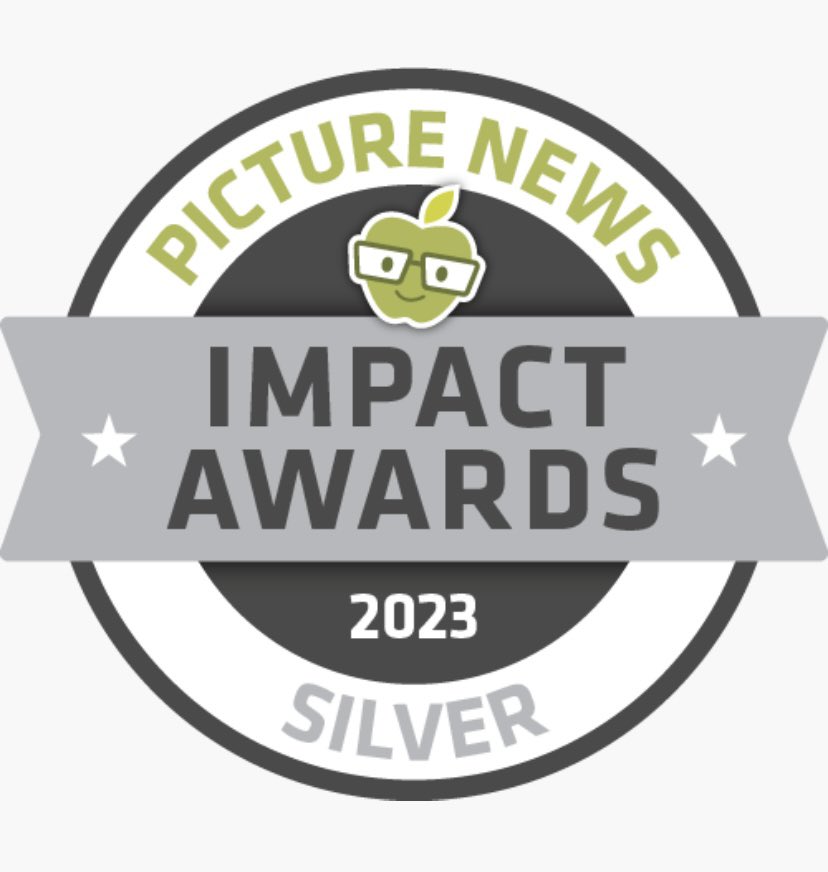 LangrishPrimary's tweet photo. So proud to receive the Picture News Silver Impact Award! 🏆
The judging panel said:
“All your children, led by the School Council team, have broadened their understanding of different values, beliefs and cultures from around the world.”
Well done, everybody! 🌍
@HelpPicture https://t.co/EXFtkRniJm