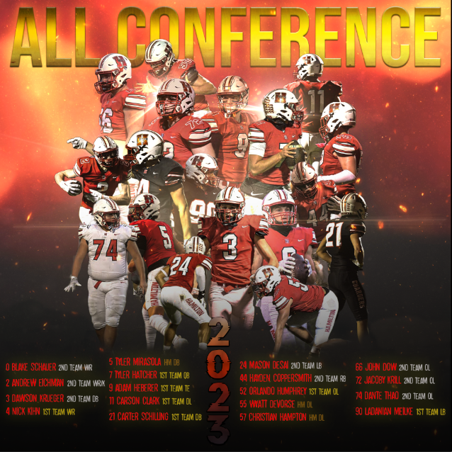 HHSChargerFB's tweet photo. All-Conference https://t.co/1LW83jWpOX