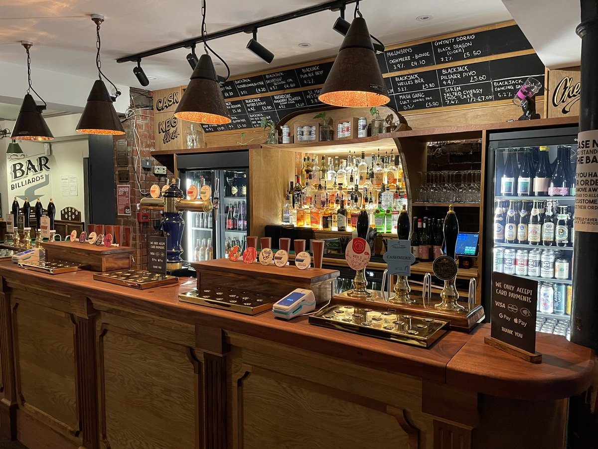 Here from 4 - 11pm today!

It might be crisp &amp; chilly outside but it’s warm &amp; cosy in the tavern. 😊