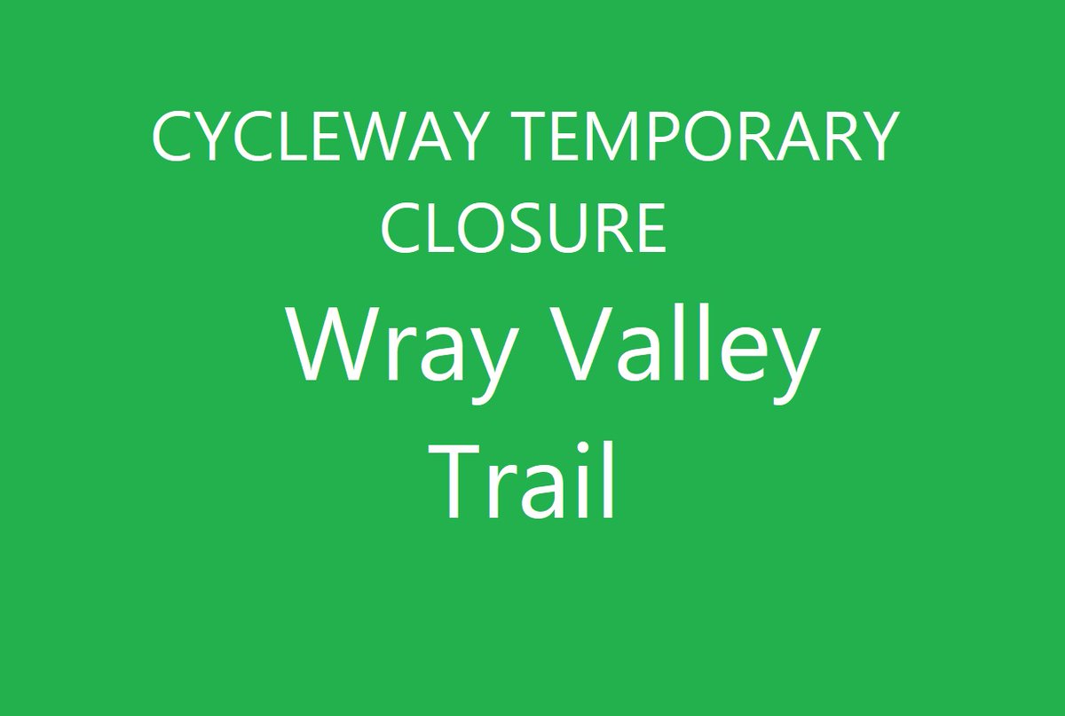 *CYCLEWAY TEMPORARY CLOSURE* Wray Valley Trail from 2-21 Jan 2024 whilst essential works are carried out to trees affected by Ash Dieback Disease. For more info please visit devoncc.sharepoint.com/:w:/s/PublicDo… A map can be found here:  devoncc.sharepoint.com/:b:/s/PublicDo…