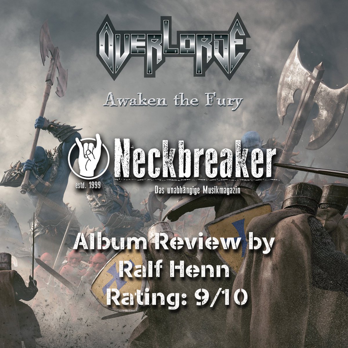 OverlordeMetal's tweet photo. Today we share the new review by https://t.co/xbm8icBqhI. Critic Ralf Henn gives it an outstanding 9/10 rating.

"…an  extraordinarily strong, complicated, and varied USPM album, on which  there is something new to discover with every listen. "

See ALT for more

#heavymetal https://t.co/XkRshPsVLW