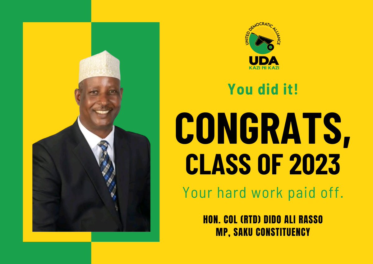 Hon, Col (Rtd) Dido Ali Rasso tweet media