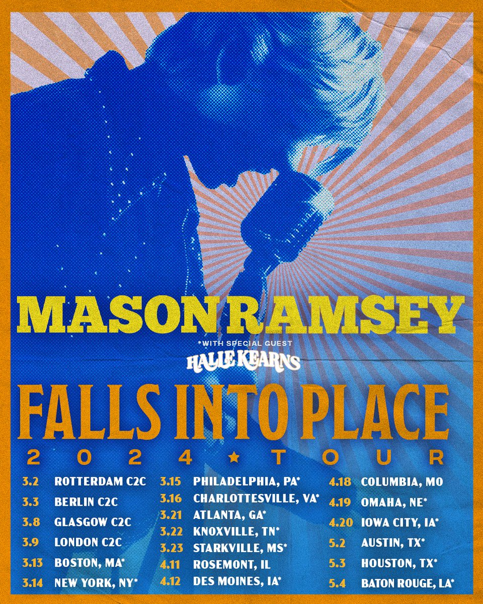 You asked, so I answered. I’m hitting the road again this Spring on my Falls Into Place Tour! Tickets on sale THIS FRIDAY, artist presale begins Tuesday 10am CST with code FALLSINTOPLACE! Which city will I see you in?!? ⚡️🎙️