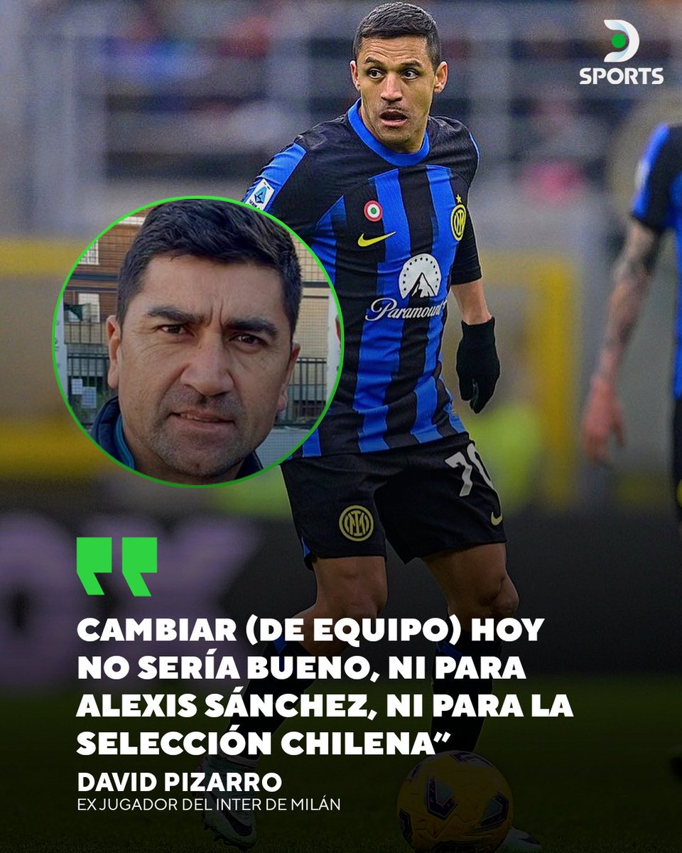 DSportsCL's tweet photo. ¿#TEAMVIDAL O #TEAMPIZARRO? 🤔
Luego de que Arturo Vidal le rogara irse del Inter a Alexis Sánchez, David Pizarro le sugirió quedarse y no afectar "su desempeño en la Roja"
"El consejo es que aguarde al final de temporada y decida", explicó ✋
¿Con quién estás de acuerdo? 🧐 https://t.co/6o1D89dXvF