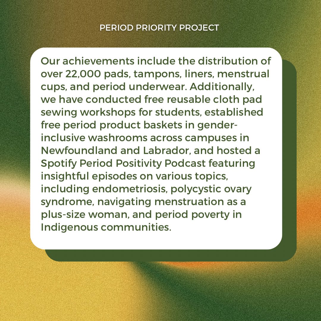 Period Priority Project tweet media