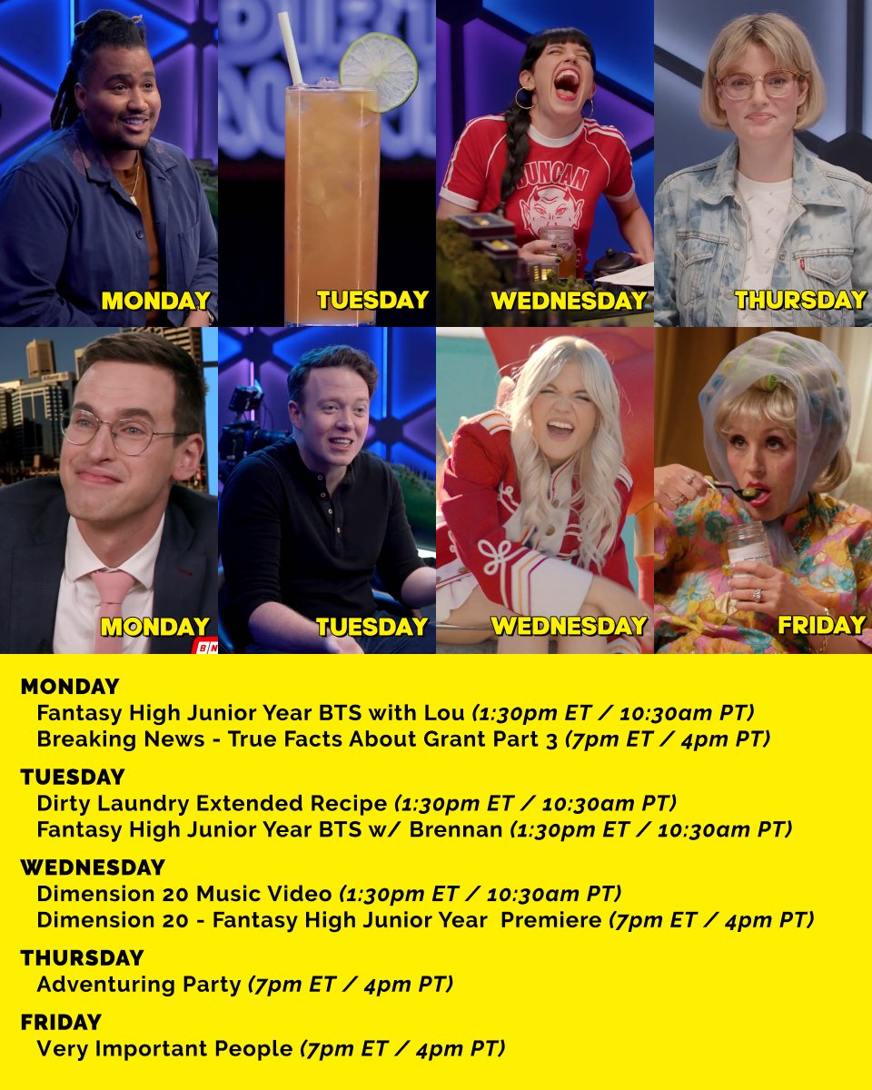 It's a big week here at Dropout - maybe our biggest ever. Here's what we have in store for you this week...