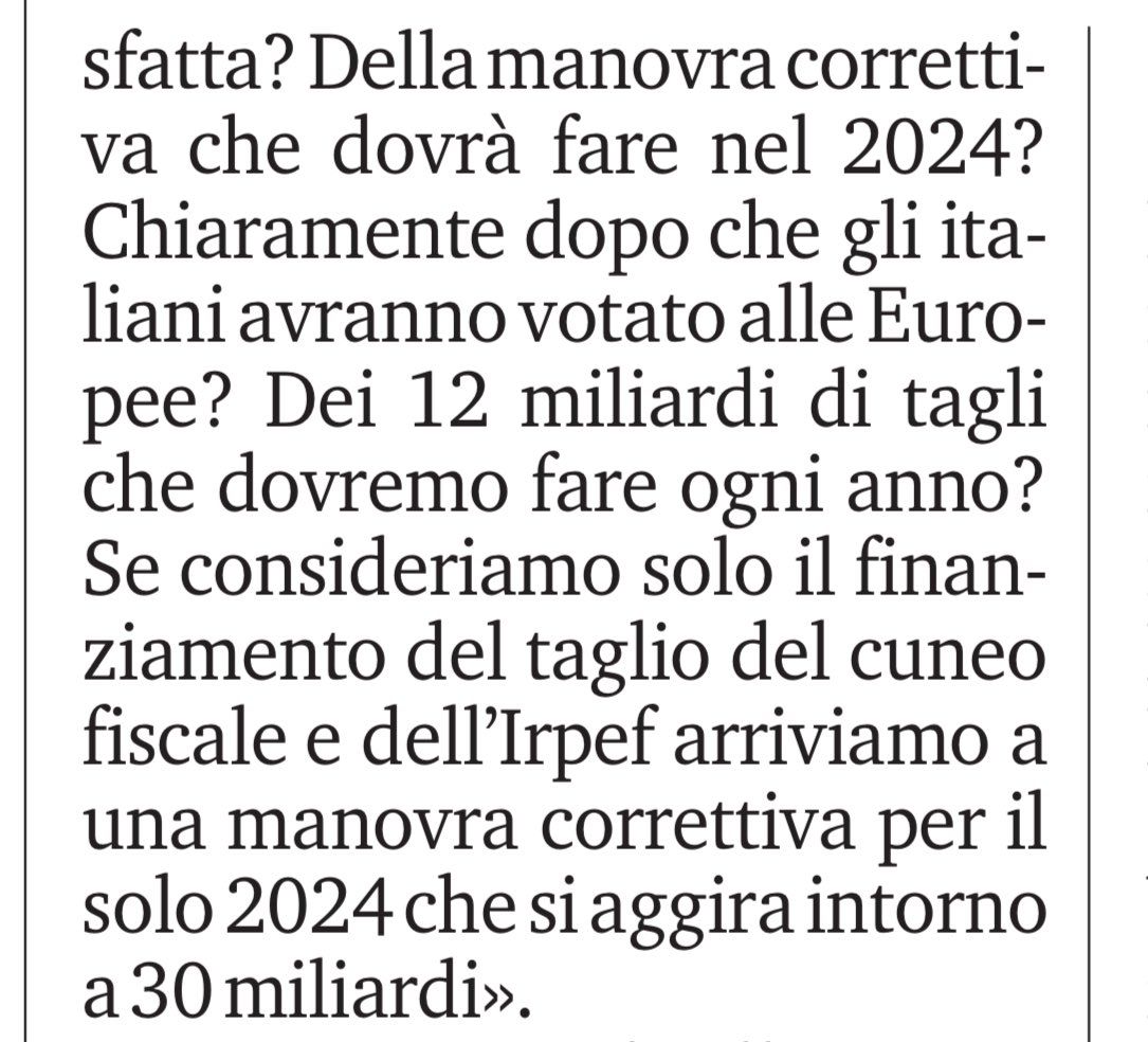 lucianocapone's tweet photo. La logica è ormai in disuso. Giuseppe Conte riesce - nella stessa intervista - ad accusare il governo prima perché dovrà finanziare il taglio del cuneo fiscale attraverso tagli della spesa per ridurre il deficit e poi perché l’ha finanziato aumentando il deficit senza fare tagli. https://t.co/2E36dga3NZ