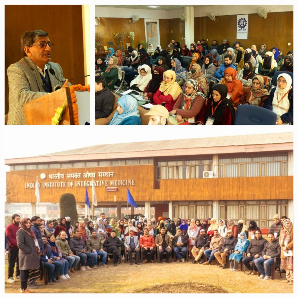 Dr <a href="/zabeerahmedb/">Dr. Zabeer Ahmed</a> Director <a href="/csiriiim/">CSIR-IIIM</a> inaugurated Five Day Workshop on "Value Addition of Floriculture Crops" under <a href="/CsirFlori/">CSIR Floriculture Mission</a> Mission at Srinagar Br. He emphasized that proficiency in product development from floriculture crops offer huge opportunities to create Startups <a href="/CSIR_IND/">CSIR, India</a>