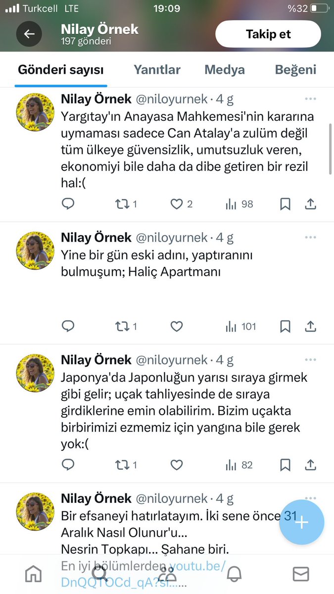 Böyle bir sahte hesap açılmış; yazılanları vs kopyalamış, beni izleyen bazı kişilere mesaj da atıyor @niloyurnek Niloy Urnek bende görünmüyor. Ben ne yapabilirim, bu nasıl ve niye var bilen var mı?