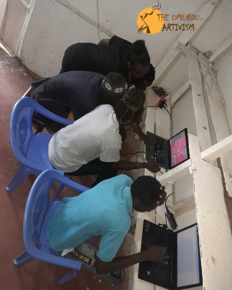 umunduartivism's tweet photo. 8/1/2024: Our computer skills training has kicked off. Once the team learns computer basics, we will introduce them to online learning courses and allow them to use The Umundu Artivism Center and tools for learning. https://t.co/Pkc5B1d8nu