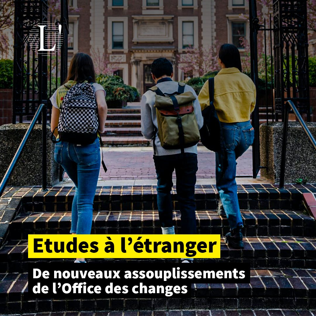 Leconomiste_'s tweet photo. De nouvelles mesures,  notamment pour le transfert des frais de séjour linguistique

#etudes #Officedeschanges #voyagedaffaire https://t.co/EvXdoDTuLz