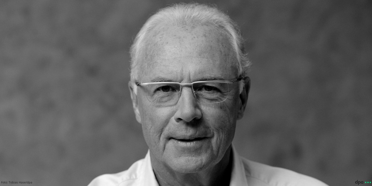 Franz Beckenbauer ist tot tagesschau.de/eilmeldung/eil… via <a href="/tagesschau/">tagesschau</a> (wn)