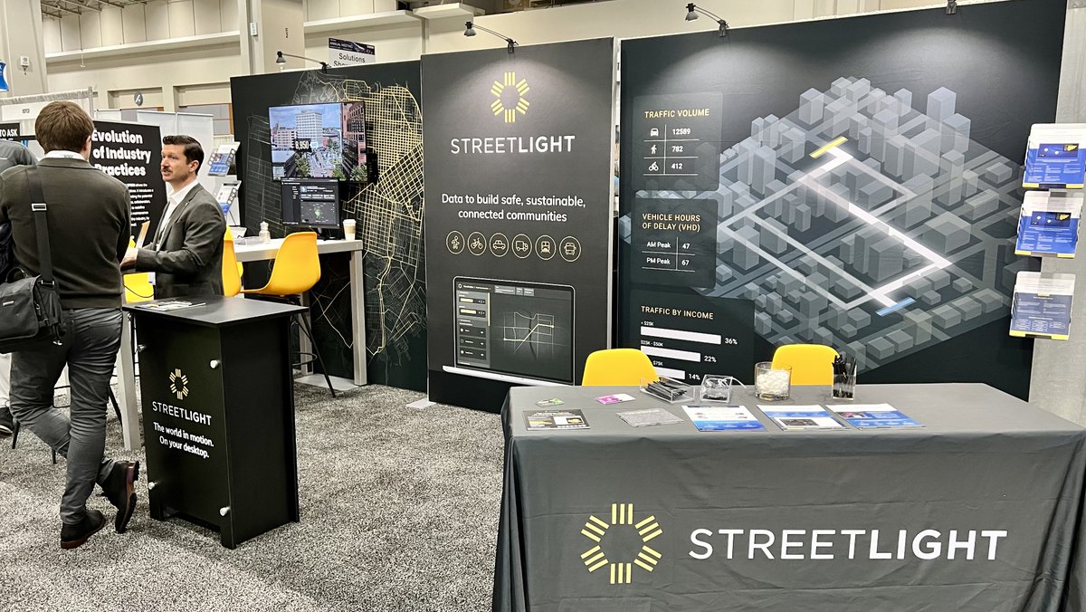 Let's talk about transportation metrics at the @NASEMTRB Annual Meeting! Stop by booth #631 today or tomorrow. Plus, register for tomorrow's in-booth question and answer session with StreetLight's CEO and Founder Laura Schewel. learn.streetlightdata.com/meet-laura-at-… #TRBAM #TRBAM2024