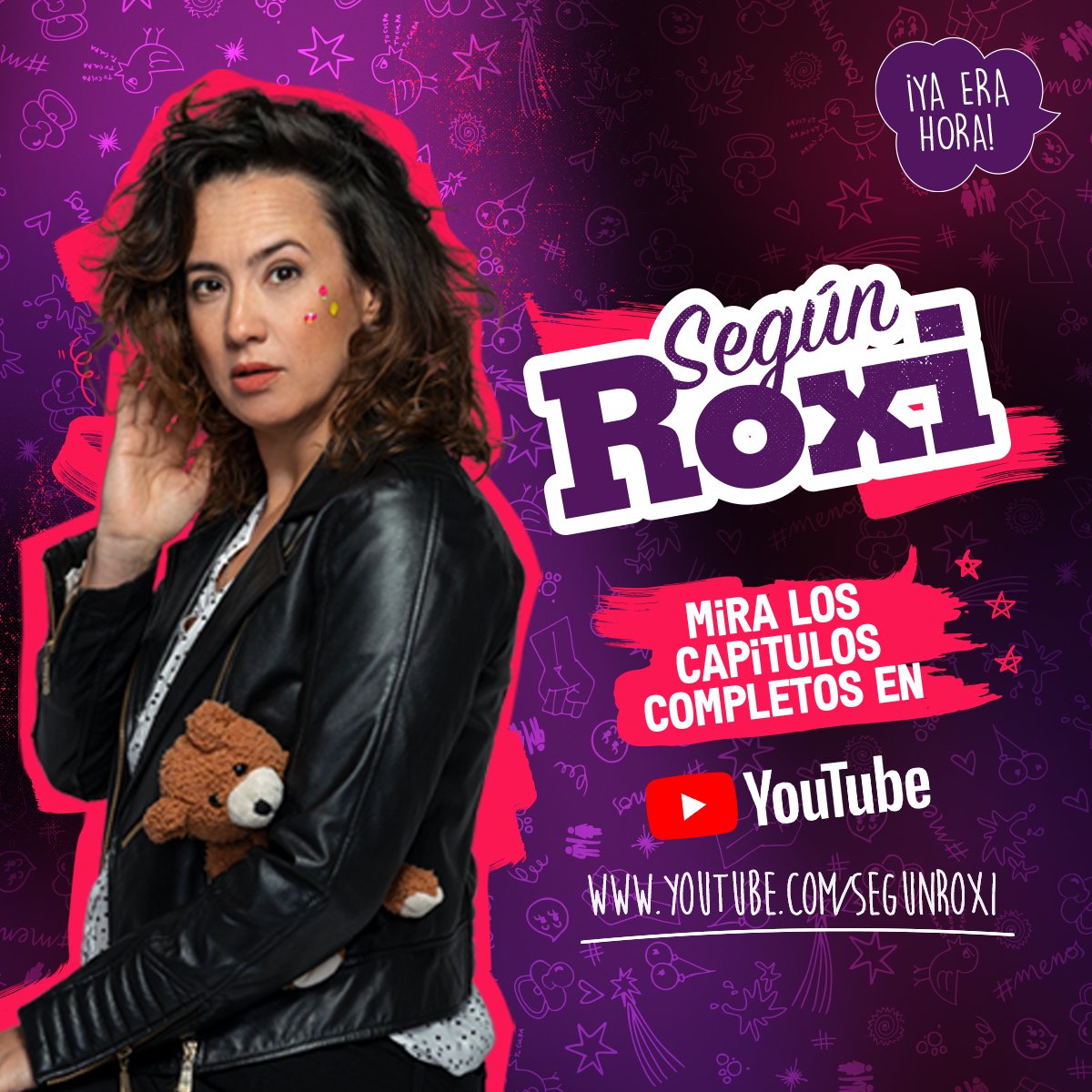 Por fin puedo subir los capítulos completos a YouTube! Para quienes quieran verlos de nuevo o para recomendarlos a alguien que los necesite. 
Dale clic youtube.com/segunroxi