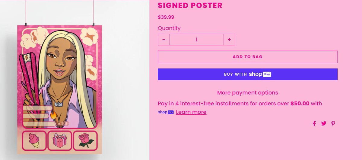 pinkydollreal's tweet photo. EXCLUSIVE Pinkydoll signed posters! Very limited quantity! Only a few left! 
https://t.co/e8IPdXekuw https://t.co/ozrsMrKJ9N