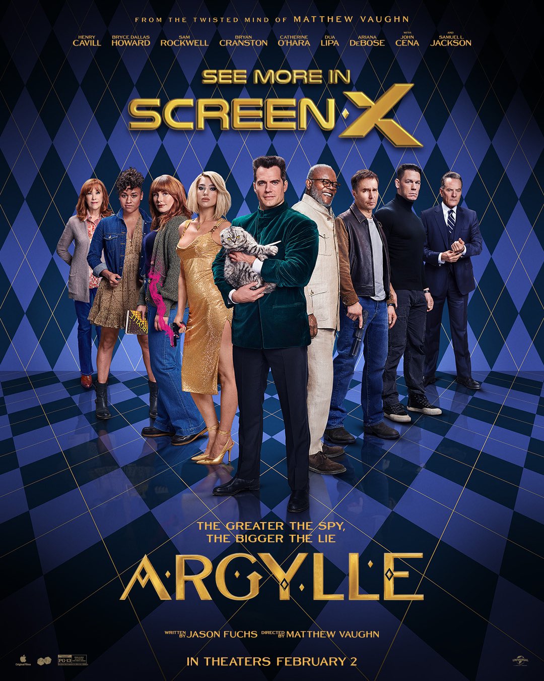 Argylle ScreenX poster 