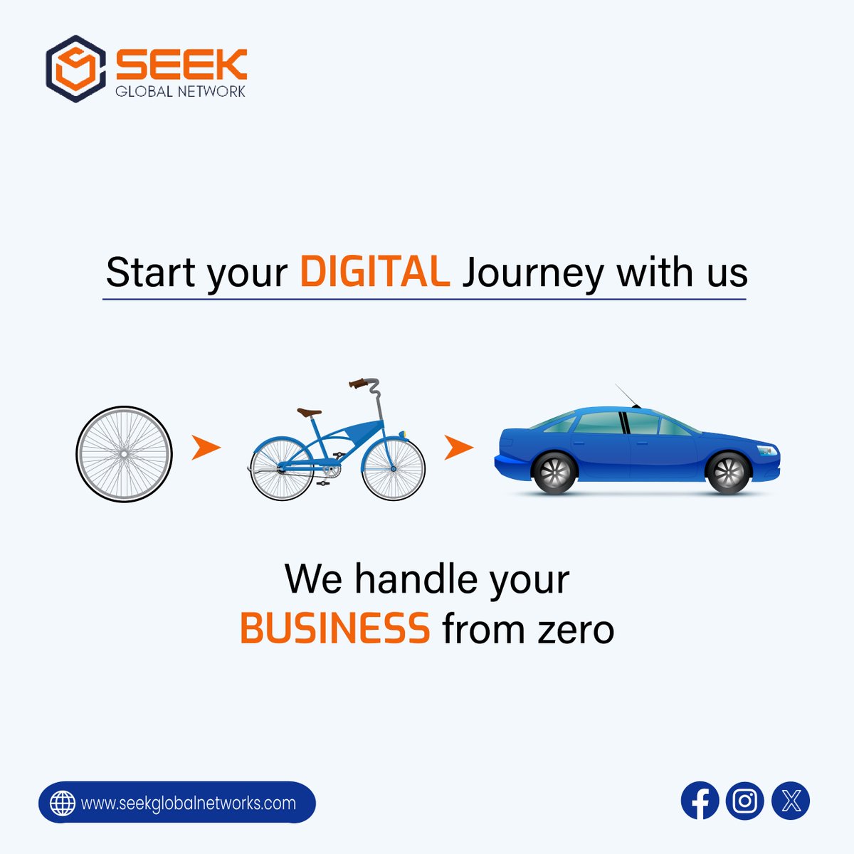 Embark on your digital journey with us – we handle your business from ground zero to success! 
Stay tuned for more details: 🌐 seekglobalnetwork.com
#DigitalJourney #BusinessStartups #ZeroToSuccess #DigitalTransformation #BusinessGrowth #seekglobalnetwork #digitaladvertising