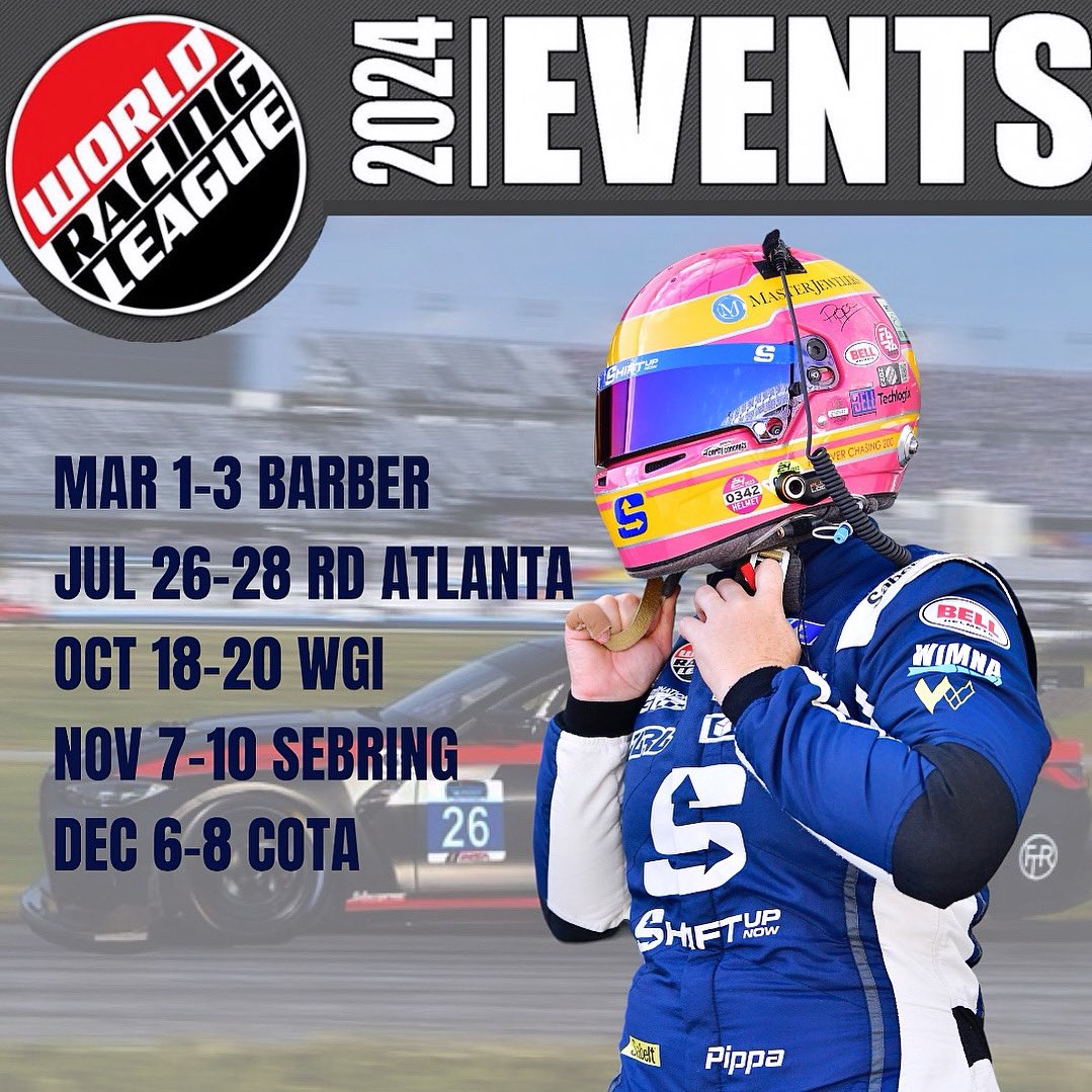 PippaMann's tweet photo. Hello 2024! 😎
Many things to add to the schedule, but I’m looking forward to joining #FastTrackRacing with Jeff for these events with @YokohamaTC! Let’s go!!! 😆
#SemiTameRacingDriver #OnYokohamas https://t.co/MXdTb9kgUi