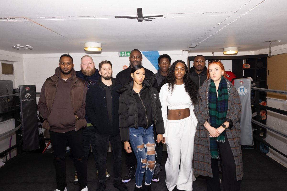 be_inspireduk's tweet photo. On Friday Gloves Not Gunz had the absolute privilege and honour of welcoming @idriselba alongside community leaders, parents and carers to the boxing club in Croydon.

As part of the #DontStopYouFuture campaign which launched today outside Parliament...  ½ https://t.co/4qoa77uwsE