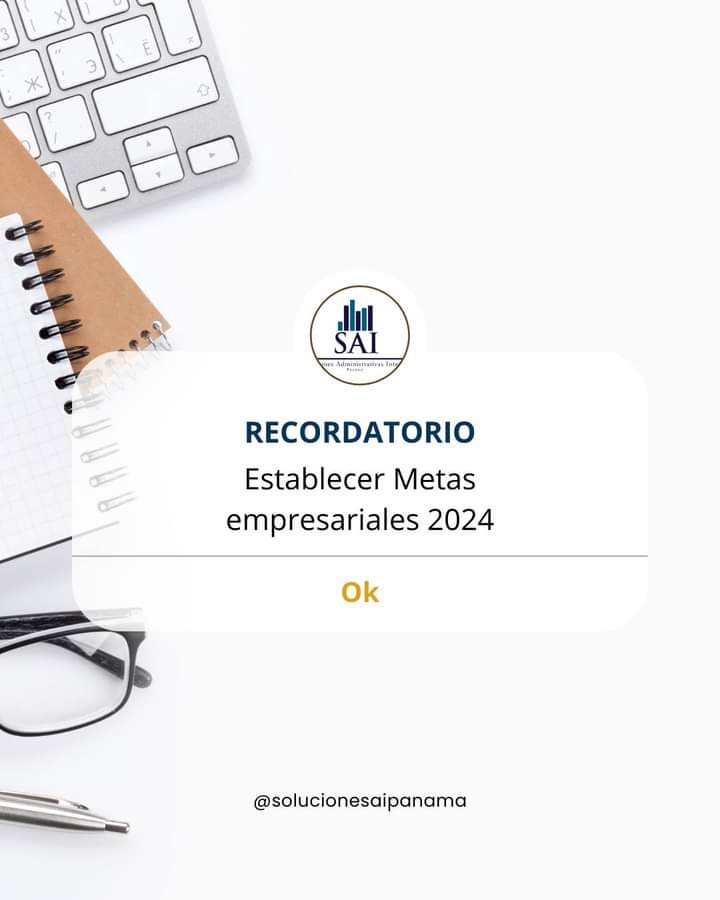 SolucionesAi's tweet photo. Si aún no tienes metas para tu negocio para este año 2024, te invitamos a que puedas tomar un tiempo para hacerlo. 

Si necesitas asesoría, ¡contáctanos!

📲 (507) 391-5053 / 6212-6017 / 6981-7214
💻 comercial@sai.com.pa

Visita nuestra página web:
https://t.co/954C9Xkifu https://t.co/T0jhC8Qo7D